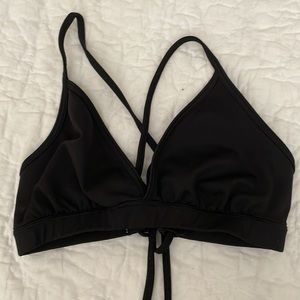 Mika Yoga Wear Sports Bra L Adjustable Black